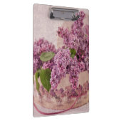 帽子箱に入っビクトリアンたライラック クリップボード (右)