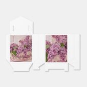 帽子箱に入っビクトリアンたライラック フェイバーボックス (折り畳みなし)