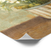 帽子箱の花 ポスター (角)