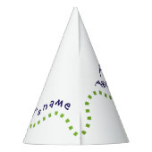 帽子誕生日の列車のすべてに パーティーハット (裏面)