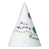 帽子誕生日の列車のすべてに パーティーハット (左)