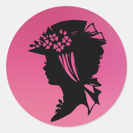 帽子18ピンクアイスAH2010 ラウンドシール (正面)