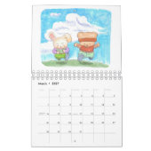 帽子2016のカレンダーのくま カレンダー (3月 2027)