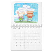 帽子2016のカレンダーのくま カレンダー (3月 2026)