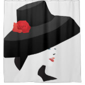 帽子 シャワーカーテン (正面)