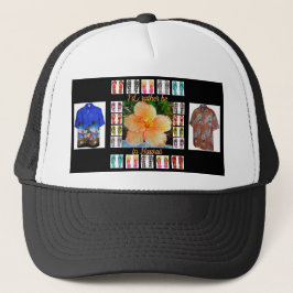 帽子、ハワイのタペストリー キャップ