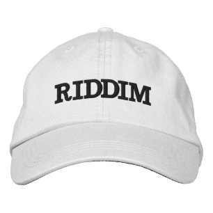 帽子- Riddim 刺繍入りキャップ