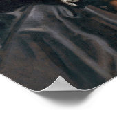 幅の広い帽子の男性 – Jan Cossiersファインアート ポスター (角)