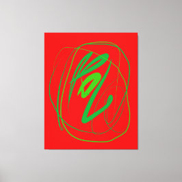 幅広いジェスチャーストレッチキャンバス印刷 キャンバスプリント