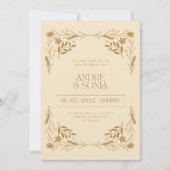 幅招待されに 招待状 (正面)