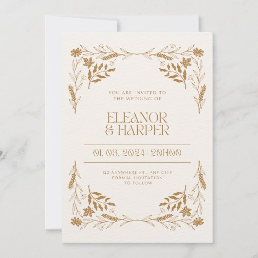 幅招待されに 招待状 (裏面)