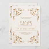 幅招待されに 招待状 (正面/裏面)