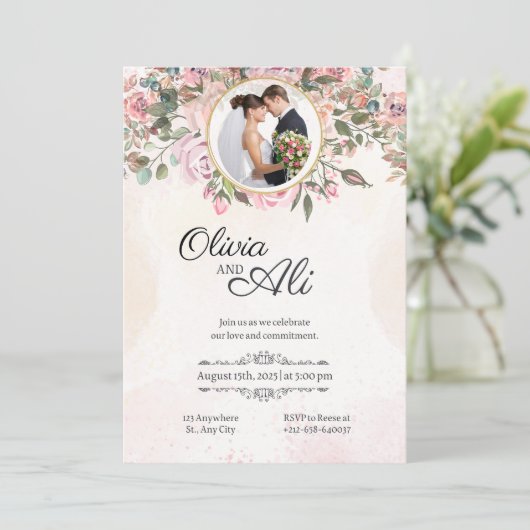 幅招待されに 招待状 (スタンド正面)