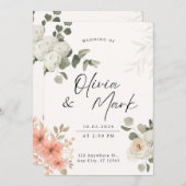 幅招待されに 招待状 (正面/裏面)