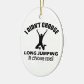 幅跳びを選びませんでした セラミックオーナメント (左)