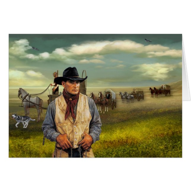 幌馬車隊 (正面横)