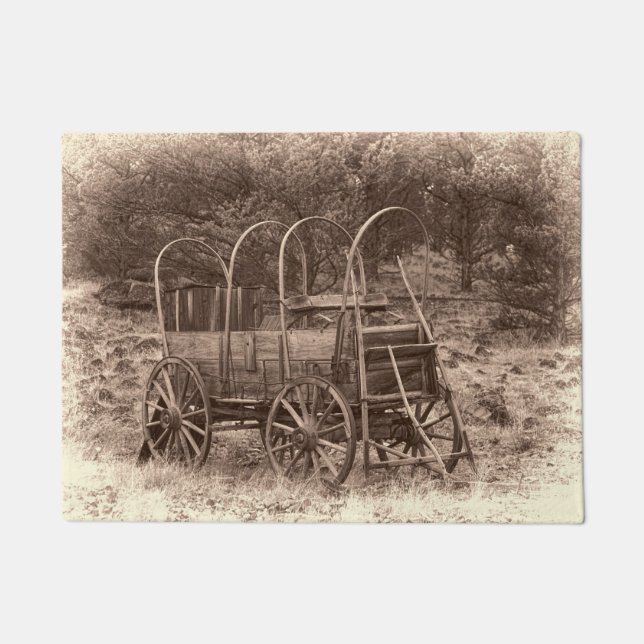 幌馬車 ドアマット (正面)