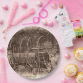 幌馬車 ペーパープレート (パーティー)