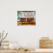 幌馬車 ポスター (キッチン)