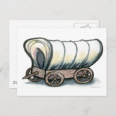 幌馬車 ポストカード (正面/裏面)