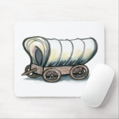 幌馬車 マウスパッド (マウス)
