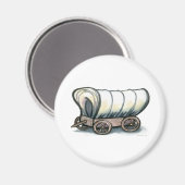 幌馬車 マグネット (正面/裏面)