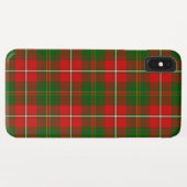 干しタータンチェック赤い緑の草原 Case-Mate iPhoneケース (裏面(横))