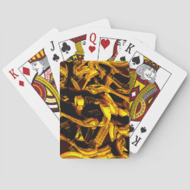 干し皮の破片またはみかんの皮の搾りかす トランプ