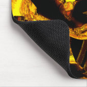 干し皮の破片またはみかんの皮の搾りかす マウスパッド (コーナー)