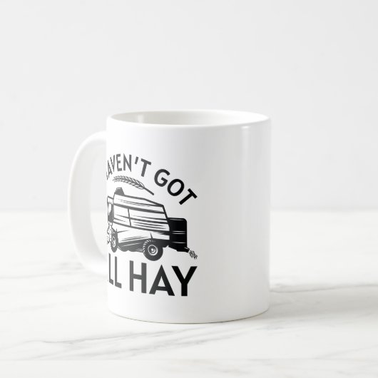 干し草が得全部無い コーヒーマグカップ (正面左)