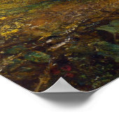 干し草が流れ落ちる ポスター (角)