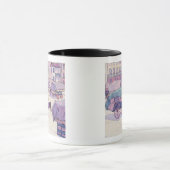 干し草のカート、カンバーランドの市場(キャンバスの油) マグカップ (中央)