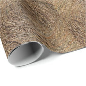 干し草の丸俵 ラッピングペーパー (ロールコーナー)