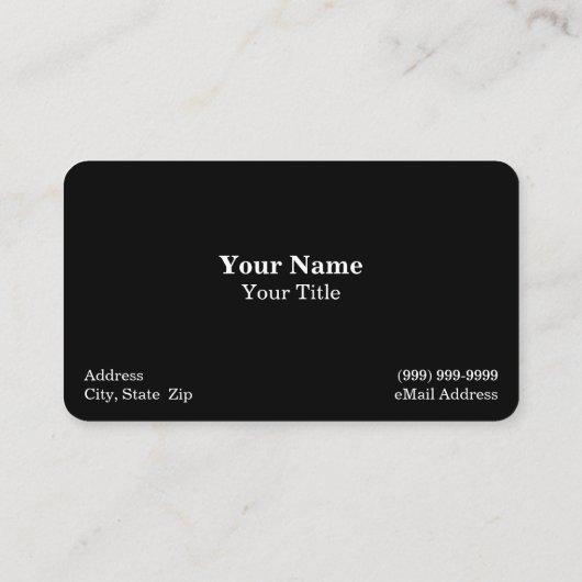 干し草の束 ビジネスカード (裏面)