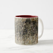 干し草の積み重ね ツートーンマグカップ (正面右)