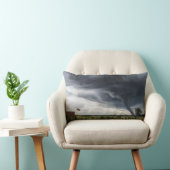 干し草の葉を持ち上げるストームトルネード ランバークッション (椅子)