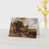 干し草はジョンの巡査によって最高の流れている カード (黄色い花)