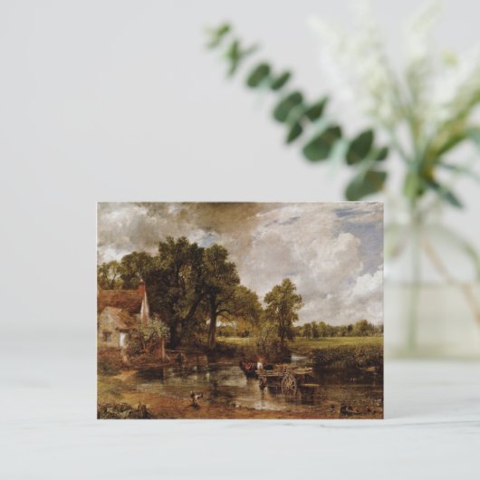 干し草はジョンの巡査によって最高の流れている ポストカード (スタンド正面)