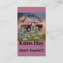 干し草はtouchだ！ 名刺