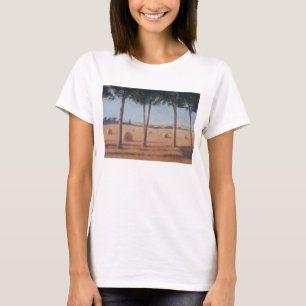 干し草ベールおよびマツPienza 2012年 Tシャツ