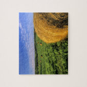 干し草ベールはBottineauノースダコタに近づきます ジグソーパズル (縦)