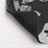 干し草用フォークのブランドのブランディングの馬 マウスパッド (コーナー)