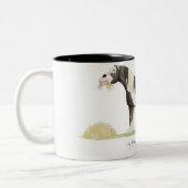 「干し草=ウンチの100kgの1kg!」 マグ (左)