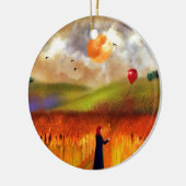 干し草 セラミックオーナメント (左)