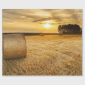 干し草 ラッピングペーパー (フラット)