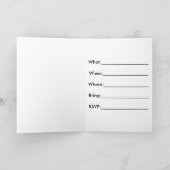 干し草 招待状 (内部)