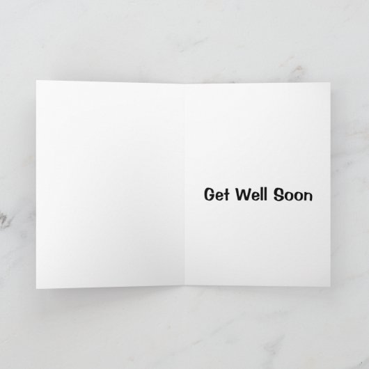 干し草！早く良くなる カード (内部)