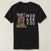 干し草Pig2670 Tシャツ (デザイン正面)