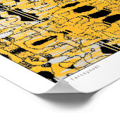 干ばつ祈りの言葉 ポスター (角)