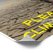 干ばつ青鷺 ポスター (角)